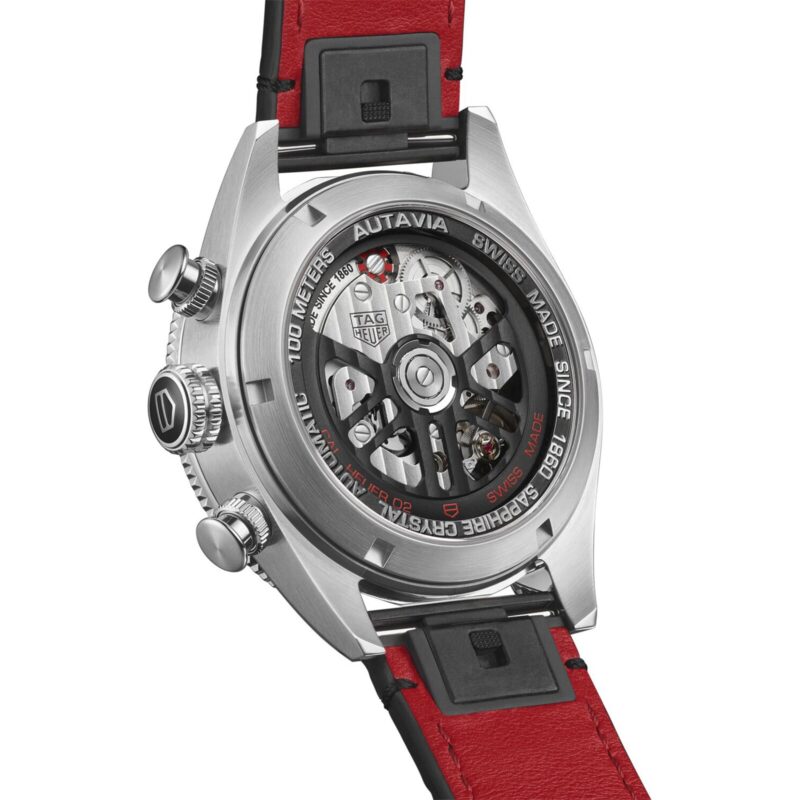 TAG HEUER AUTAVIA FLYBACK CHRONOMETER 42MM MENS WATCH CBE511A.FC8279 - Image 5