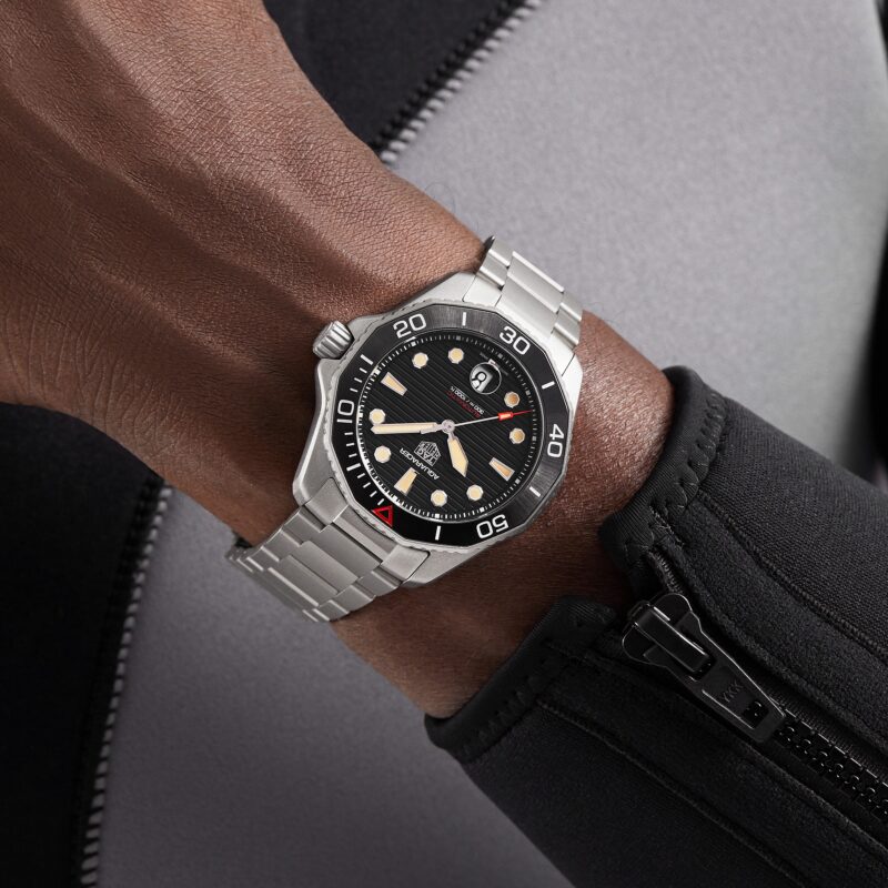 TAG HEUER AQUARACER PROFESSIONAL 300 43MM MENS WATCH BLACK THE WOS LIMITED EDITION 1 OF 500 WBP208D.BF0631 - Image 2