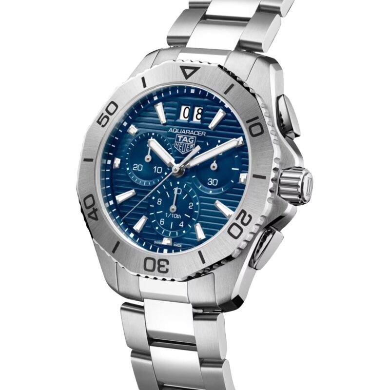 TAG HEUER AQUARACER PROFESSIONAL 200 CHRONOGRAPH 40MM MENS WATCH BLUE CBP1113.BA0627 - Image 2