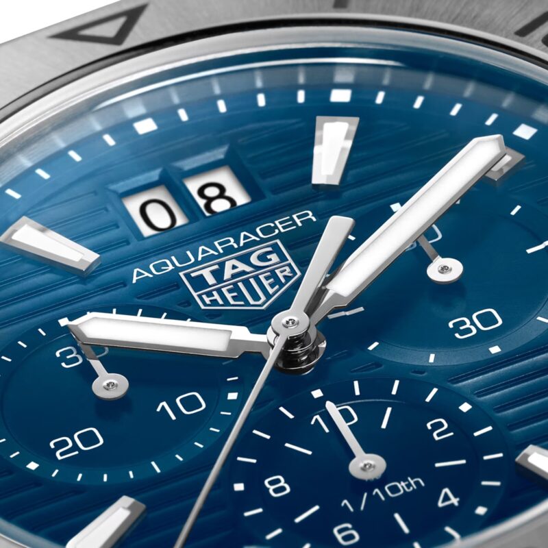 TAG HEUER AQUARACER PROFESSIONAL 200 CHRONOGRAPH 40MM MENS WATCH BLUE CBP1113.BA0627 - Image 3
