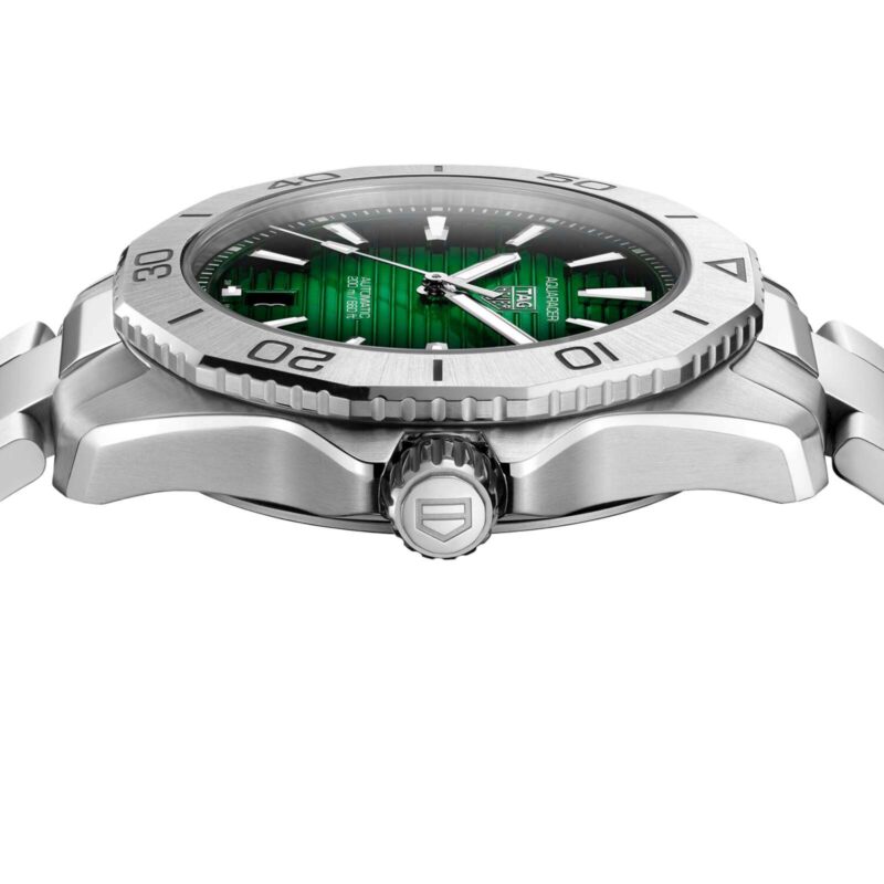 TAG HEUER AQUARACER PROFESSIONAL 200 40MM MENS WATCH GREEN WBP2115.BA0627 - Image 4