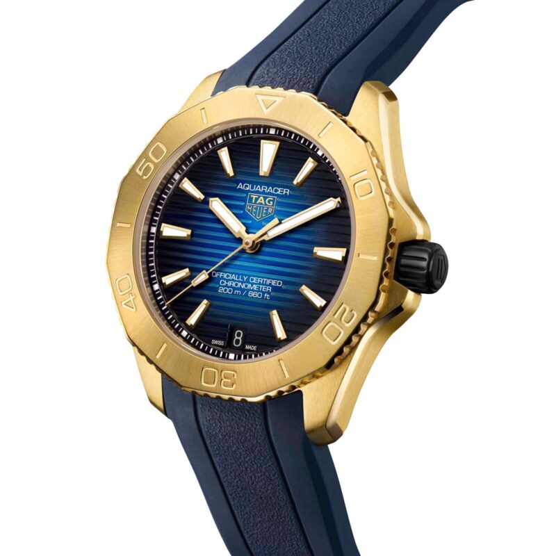 TAG HEUER AQUARACER PROFESSIONAL 200 40MM MENS WATCH BLUE WBP5152.FT6210 - Image 2