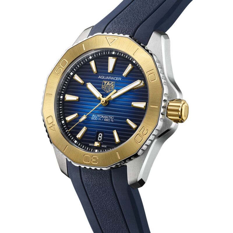 TAG HEUER AQUARACER PROFESSIONAL 200 40MM MENS WATCH BLUE WBP2150.FT6210 - Image 2