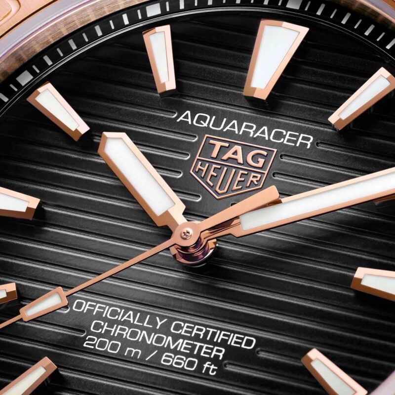 TAG HEUER AQUARACER PROFESSIONAL 200 40MM MENS WATCH BLACK WBP5150.FT6199 - Image 3