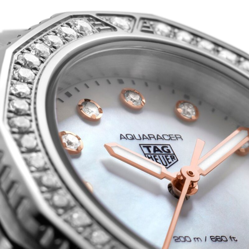 TAG HEUER AQUARACER PROFESSIONAL 200 30MM LADIES WATCH WBP1451.BA0622 - Image 3