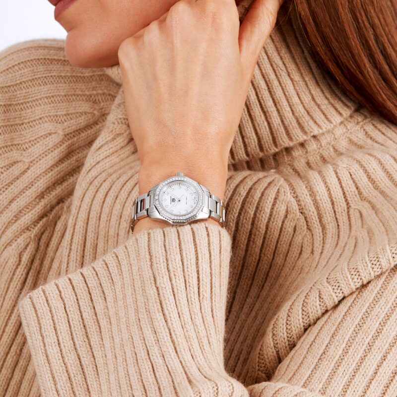 TAG HEUER AQUARACER PROFESSIONAL 200 30MM LADIES WATCH WBP1417.BA0622 - Image 8