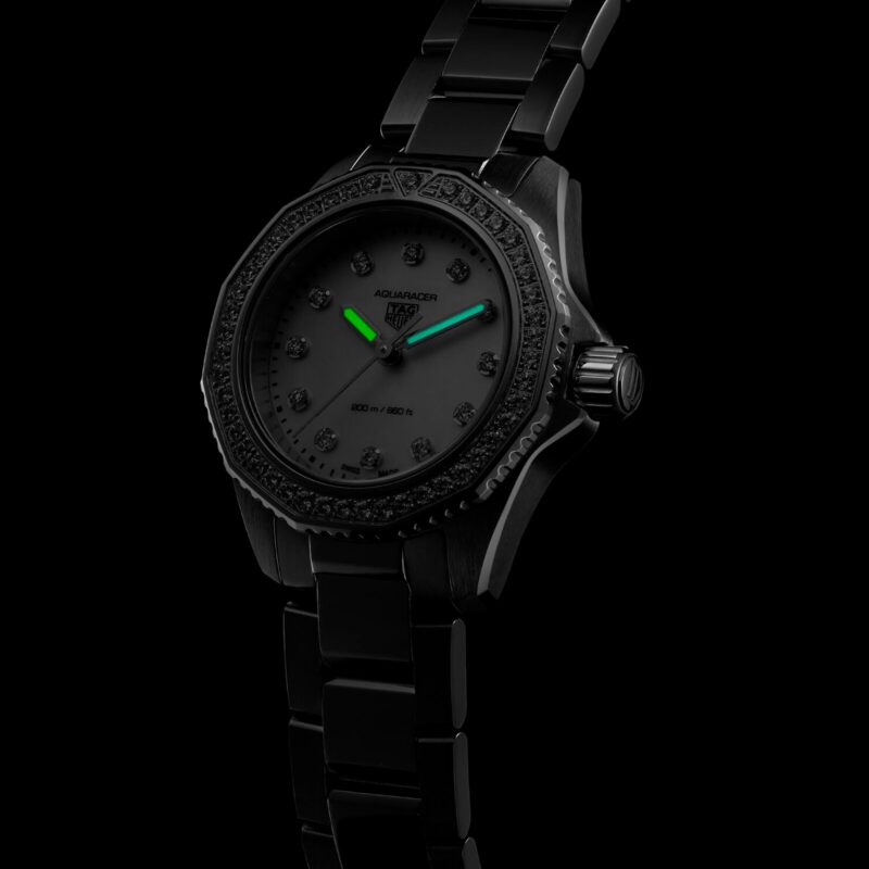 TAG HEUER AQUARACER PROFESSIONAL 200 30MM LADIES WATCH WBP1417.BA0622 - Image 7