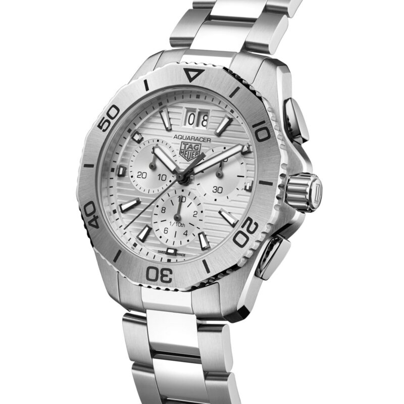 TAG HEUER AQUARACER CHRONOGRAPH 40MM MENS WATCH GREY CBP1111.BA0627 - Image 2