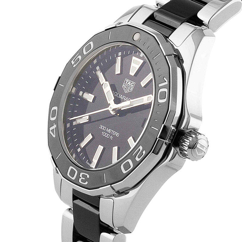 TAG HEUER AQUARACER 35MM LADIES WATCH BLACK WAY131A.BA0913 - Image 3