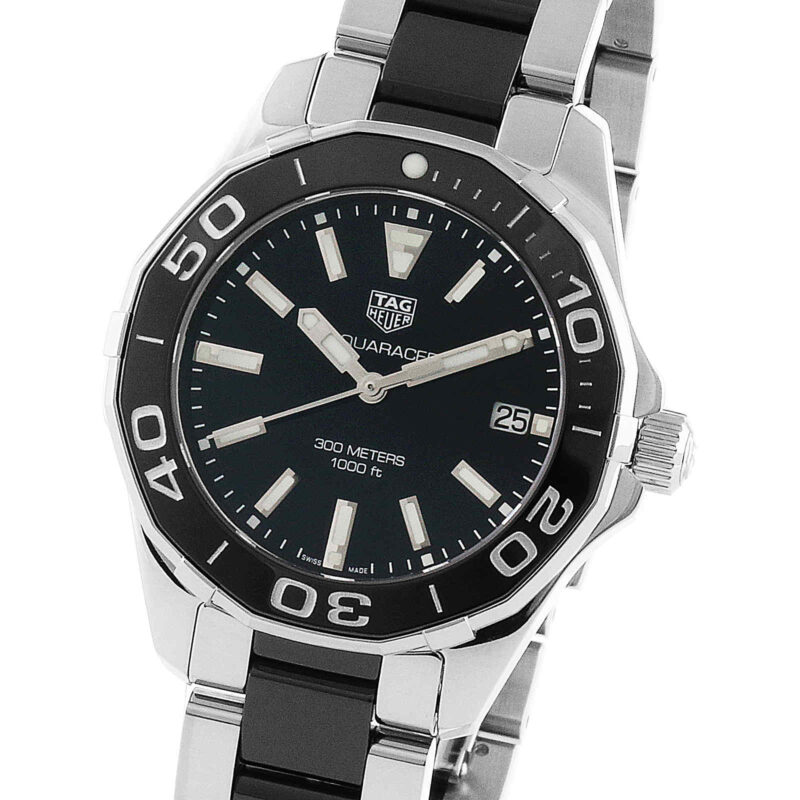 TAG HEUER AQUARACER 35MM LADIES WATCH BLACK WAY131A.BA0913 - Image 4