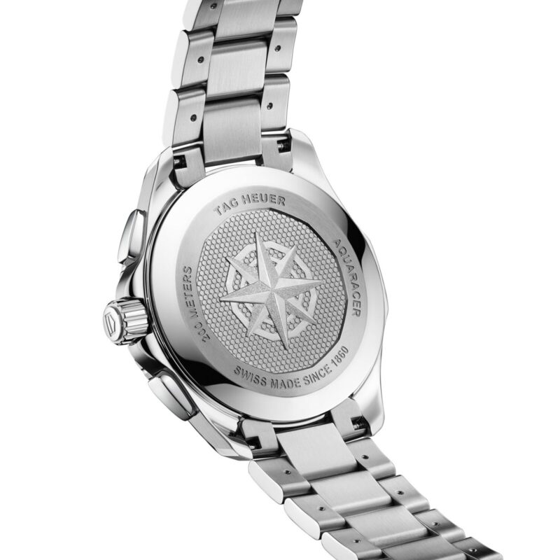 TAG HEUER AQUARACER CHRONOGRAPH 40MM MENS WATCH BLUE CBP1112.BA0627 - Image 5