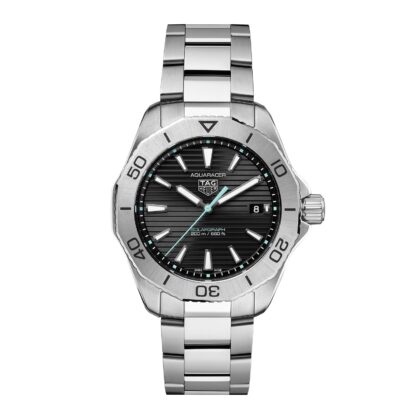 TAG HEUER AQUARACER 200 PROFESSIONAL SOLARGRAPH 40MM MENS WATCH BLACK WBP1114.BA0000