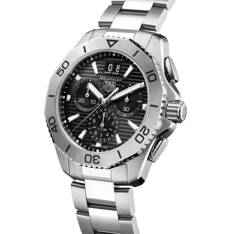 TAG HEUER AQUARACER CHRONOGRAPH 40MM MENS WATCH BLACK CBP1110.BA0627 - Image 2