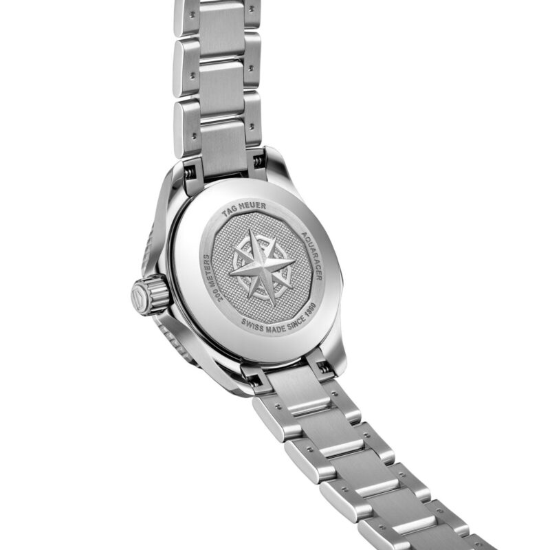TAG HEUER AQUARACER PROFESSIONAL 200 30MM LADIES WATCH GREEN WBP2415.BA0622 - Image 5