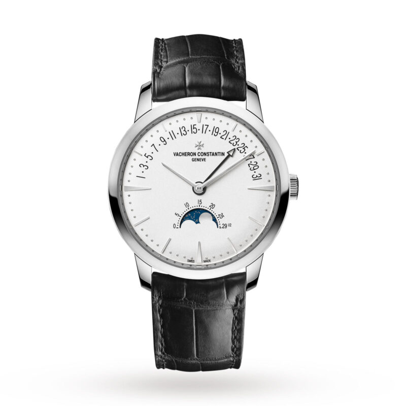 VACHERON CONSTANTIN PATRIMONY MOONPHASE AND RETROGRADE DATE 4010U/000G B330