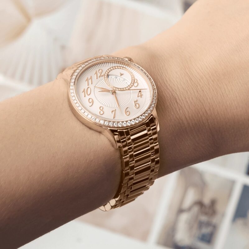 VACHERON CONSTANTIN G??RIE SELF WINDING 35MM PINK GOLD 4605F/110R B496 - Image 4