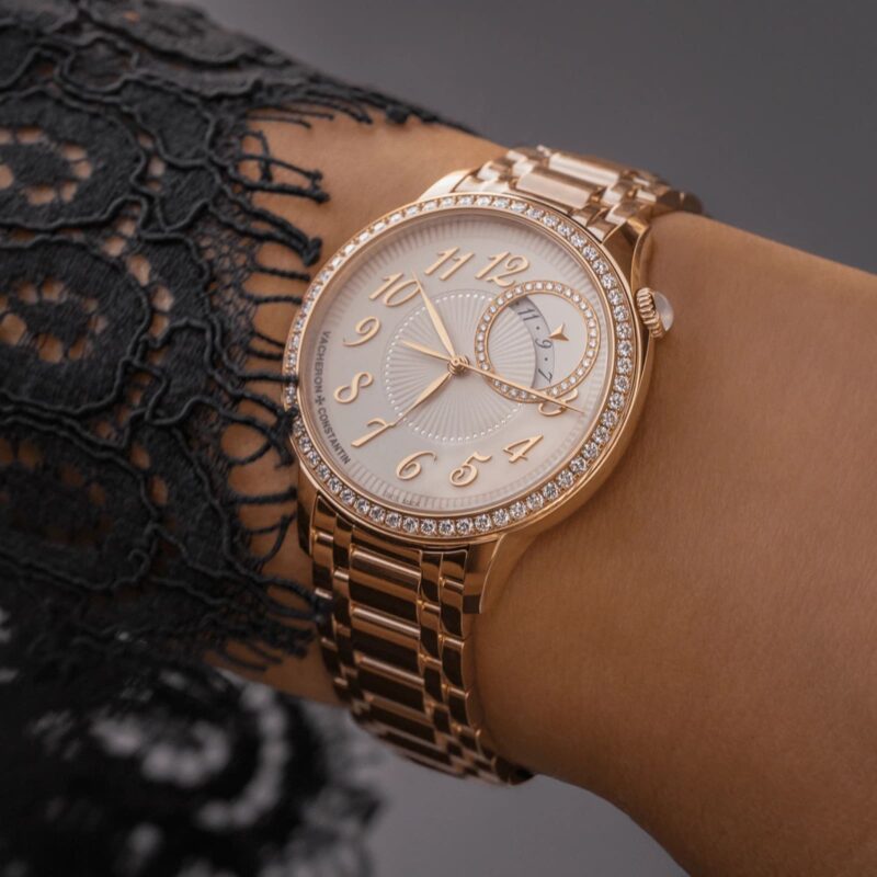 VACHERON CONSTANTIN G??RIE SELF WINDING 35MM PINK GOLD 4605F/110R B496 - Image 5