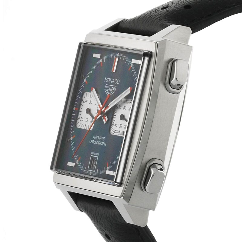 TAG HEUER VINTAGE MONACO AUTOMATIC 39MM MENS WATCH CAW211P.FC6356 - Image 3
