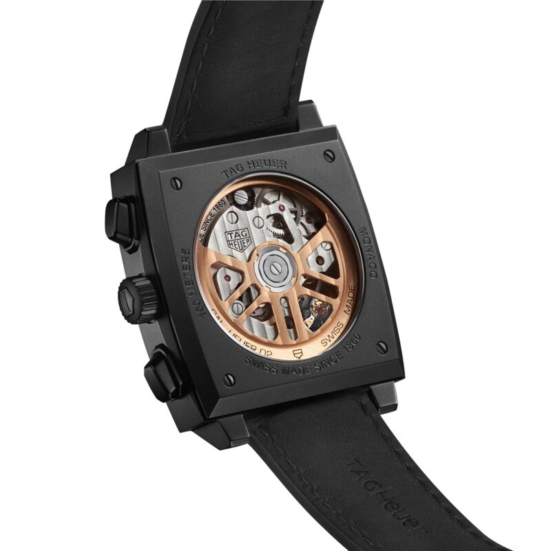 TAG HEUER MONACO DARK LORD 39MM MENS WATCH CBL2180.FC6497 - Image 3