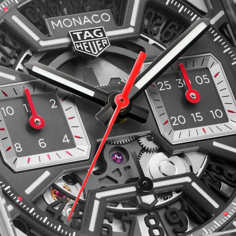TAG HEUER MONACO CHRONOGRAPH 39MM MENS WATCH TITANIUM BLACK CBL2183.FT6236 - Image 3