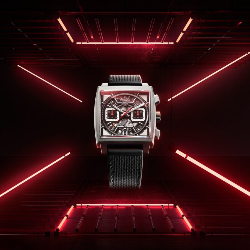 TAG HEUER MONACO CHRONOGRAPH 39MM MENS WATCH TITANIUM BLACK CBL2183.FT6236 - Image 8