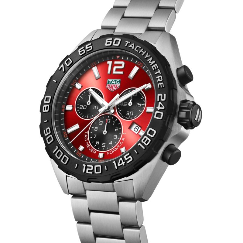 TAG HEUER FORMULA 1 QUARTZ CHRONOGRAPH 200M 43MM MENS WATCH RED CAZ101AN.BA0842 - Image 2