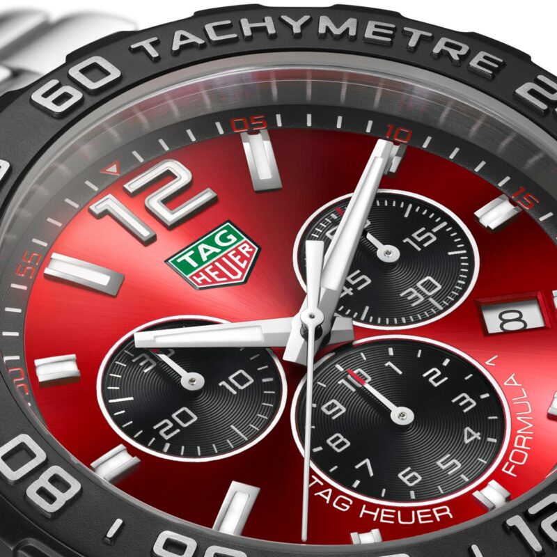 TAG HEUER FORMULA 1 QUARTZ CHRONOGRAPH 200M 43MM MENS WATCH RED CAZ101AN.BA0842 - Image 3