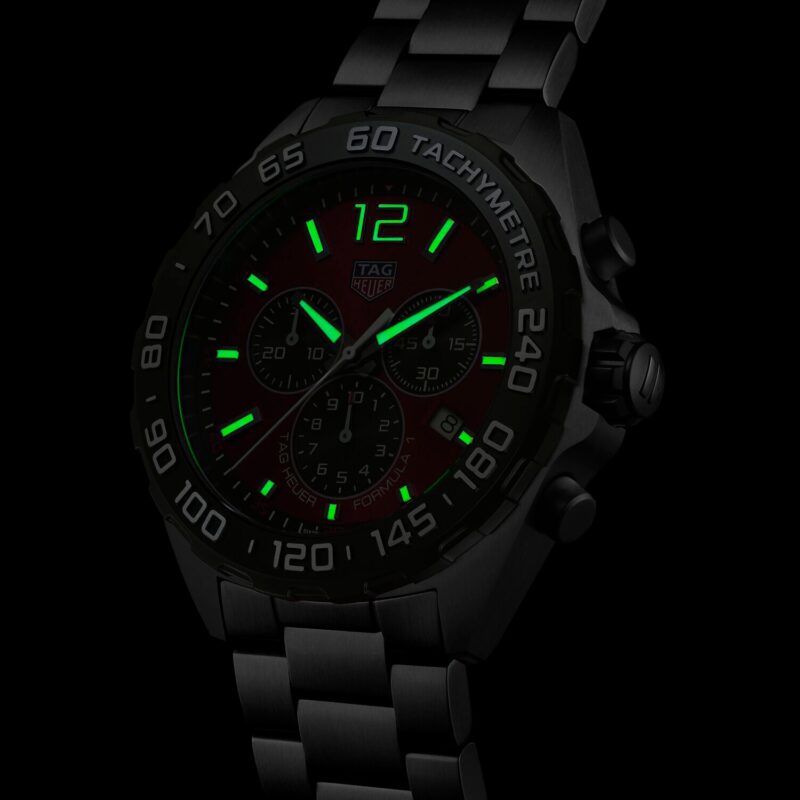TAG HEUER FORMULA 1 QUARTZ CHRONOGRAPH 200M 43MM MENS WATCH RED CAZ101AN.BA0842 - Image 7