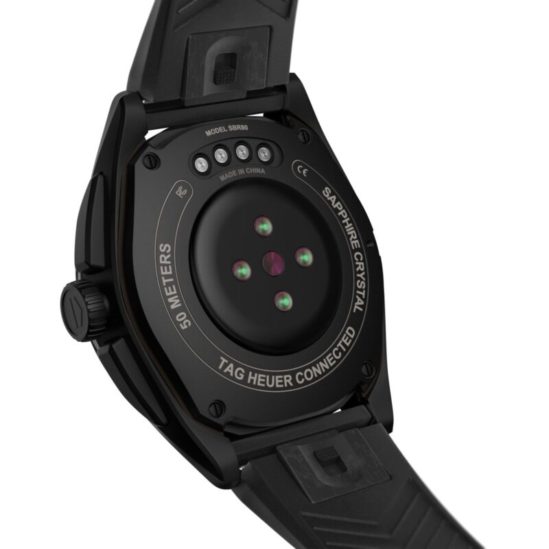 TAG HEUER CONNECTED CALIBRE E4 ALL BLACK 42MM MENS WATCH SBR8081.BT6299 - Image 5