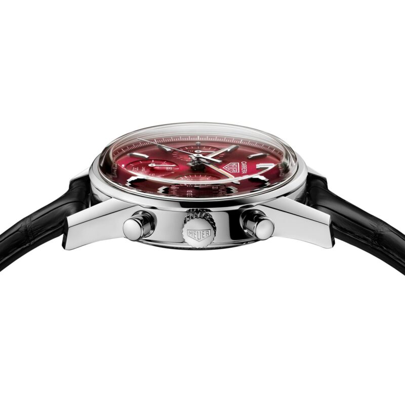 TAG HEUER CARRERA RED LIMITED EDITION 39MM MENS WATCH CBK221G.FC6479 - Image 4