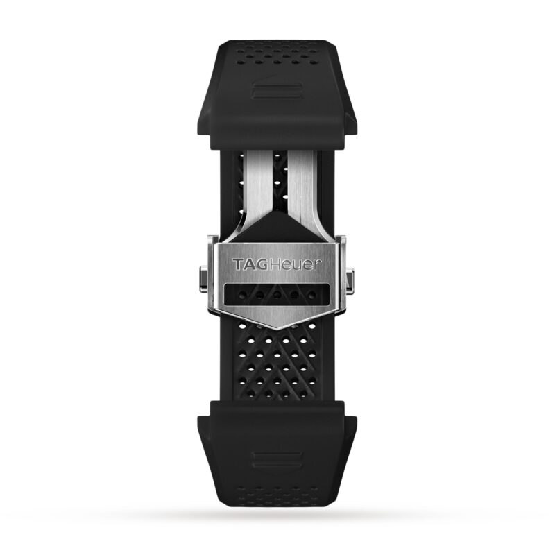TAG HEUER CONNECTED CALIBRE E4 45MM 2022 STEEL CASE BLACK RUBBER STRAP SBR8A10.BT6259 - Image 6