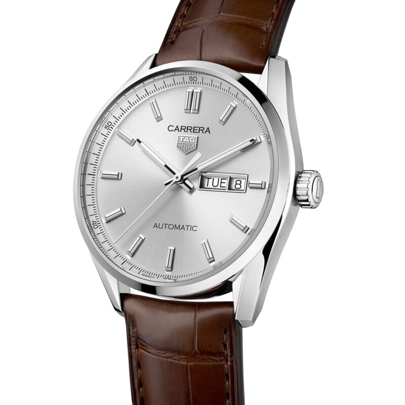 TAG HEUER CARRERA THREE HAND 41MM AUTOMATIC MENS WATCH WBN2011.FC6484 - Image 2