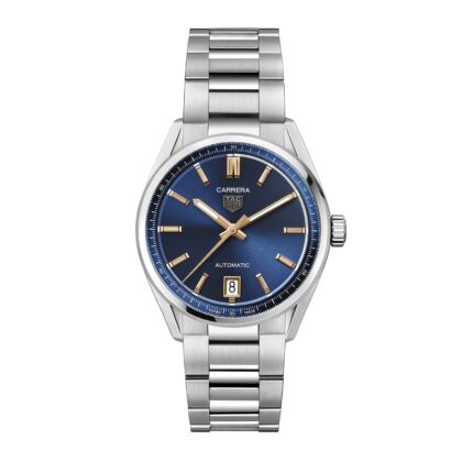 TAG HEUER CARRERA DATE 36MM LADIES WATCH DEEP BLUE WBN2311.BA0001