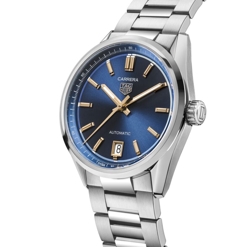 TAG HEUER CARRERA DATE 36MM LADIES WATCH DEEP BLUE WBN2311.BA0001 - Image 2