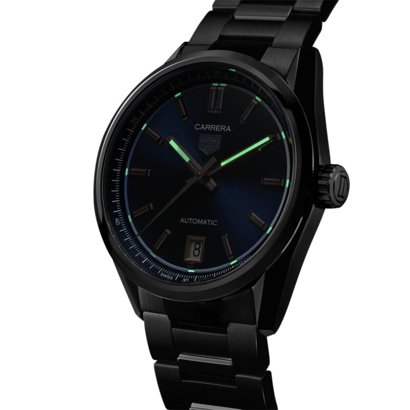 TAG HEUER CARRERA DATE 36MM LADIES WATCH DEEP BLUE WBN2311.BA0001 - Image 7