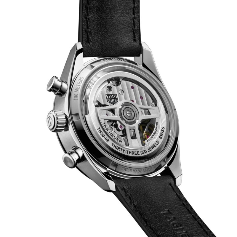 TAG HEUER CARRERA CHRONOSPRINT X PORSCHE SPECIAL EDITION 42MM MENS WATCH SILVER CBS2011.FC6529 - Image 5
