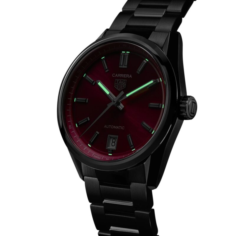 TAG HEUER CARRERA DATE 36MM LADIES WATCH PINK WBN2313.BA0001 - Image 7