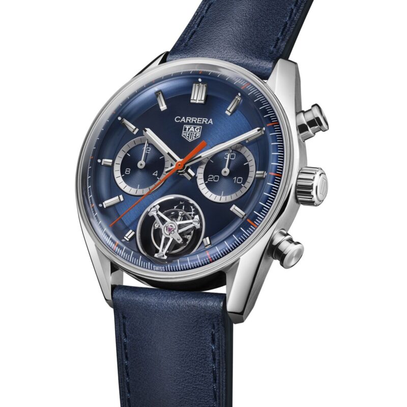 TAG HEUER CARRERA CHRONOGRAPH TOURBILLON 42MM MENS WATCH CBS5010.FC6543 - Image 2