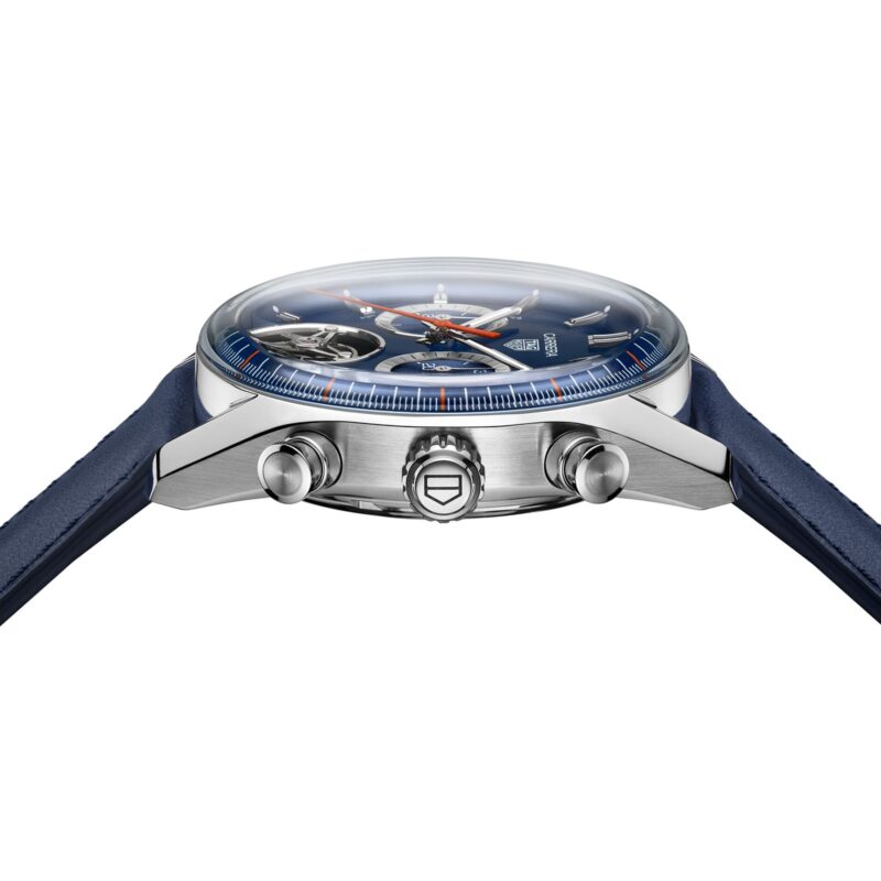 TAG HEUER CARRERA CHRONOGRAPH TOURBILLON 42MM MENS WATCH CBS5010.FC6543 - Image 3
