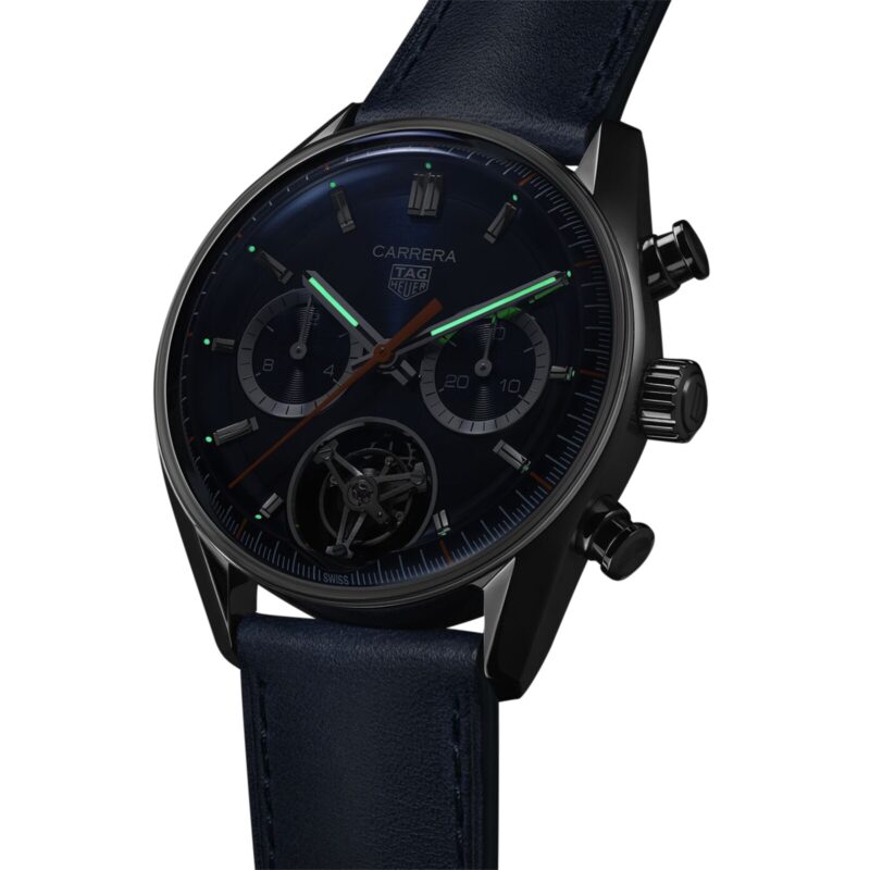 TAG HEUER CARRERA CHRONOGRAPH TOURBILLON 42MM MENS WATCH CBS5010.FC6543 - Image 6