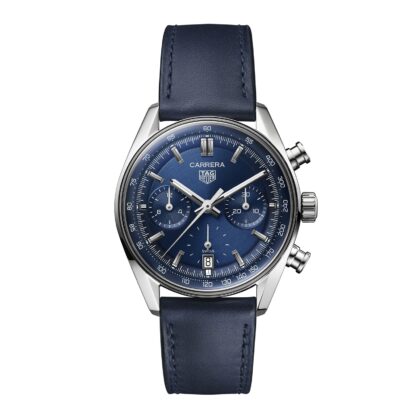 TAG HEUER CARRERA CHRONOGRAPH 39MM MENS WATCH BLUE CBS2212.FC6535