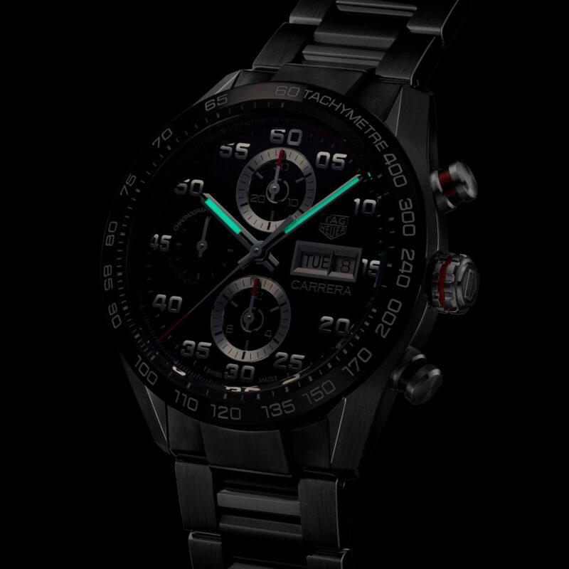 TAG HEUER CARRERA 44MM MENS WATCH CBN2A1AA.BA0643 - Image 5