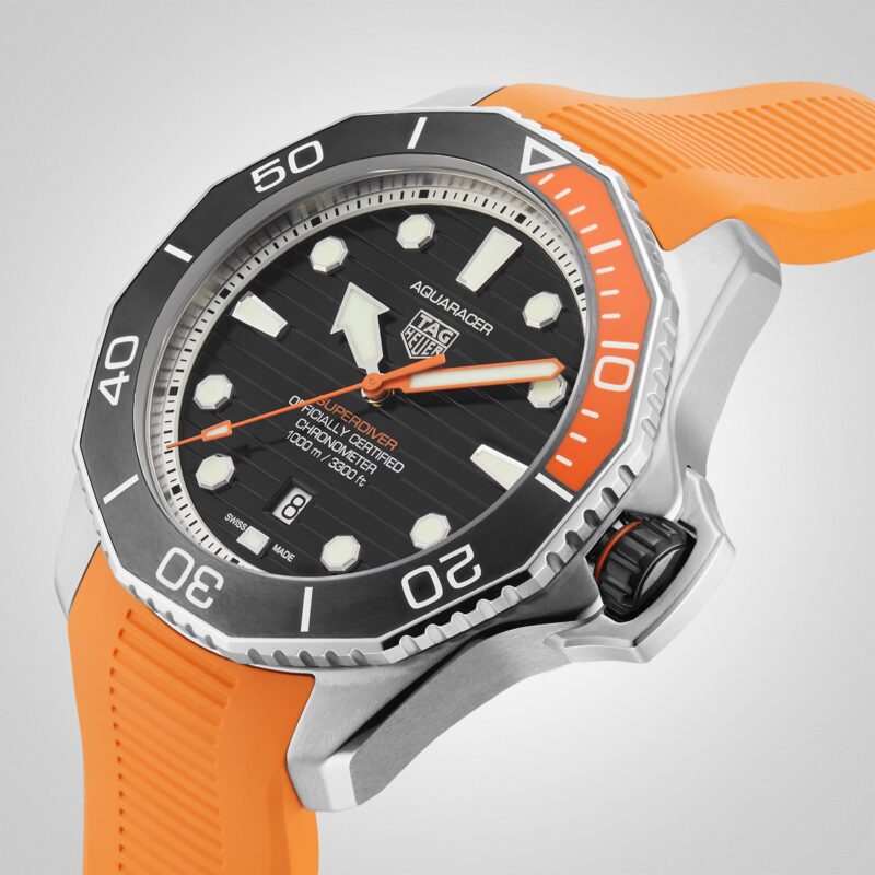 TAG HEUER AQUARACER PROFESSIONAL SUPERDIVER 45MM MENS WATCH WBP5A8A.BF0619 - Image 7