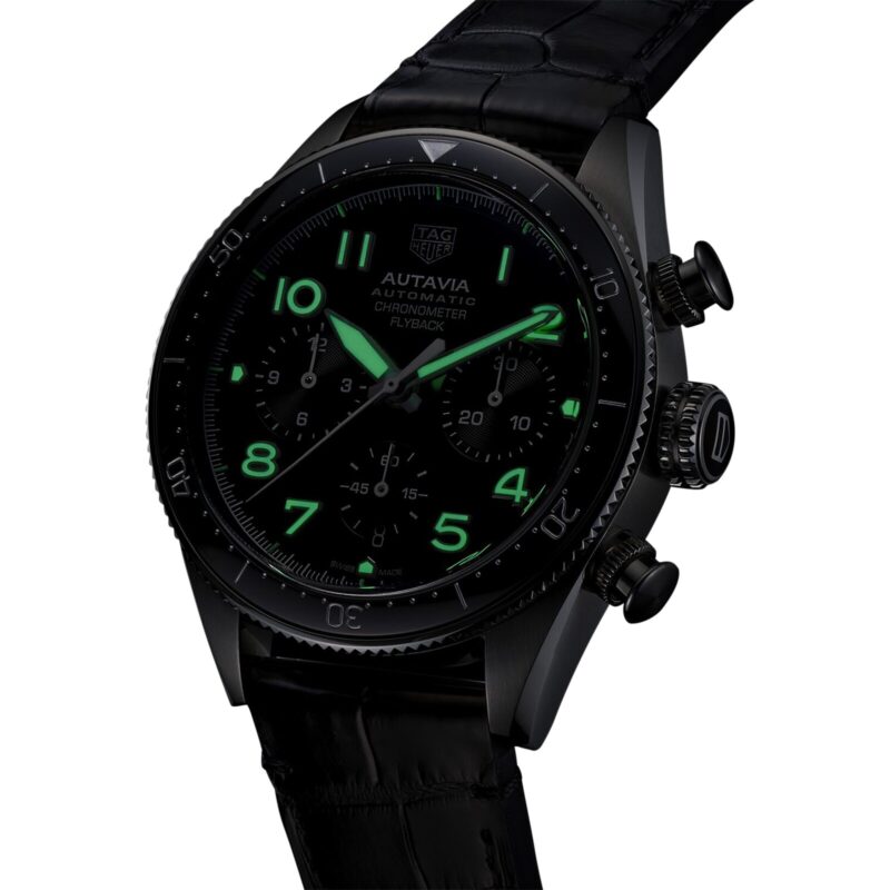 TAG HEUER AUTAVIA FLYBACK CHRONOMETER 42MM MENS WATCH CBE511A.FC8279 - Image 7