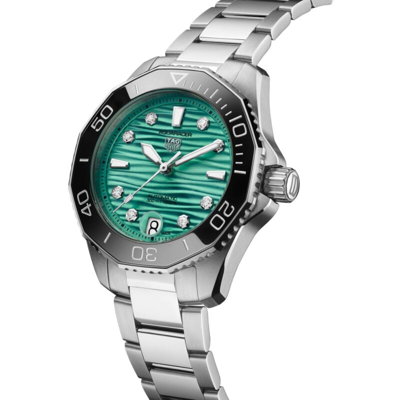 TAG HEUER AQUARACER PROFESSIONAL 300 36MM LADIES WATCH TURQUOISE WBP231K.BA0618 - Image 2