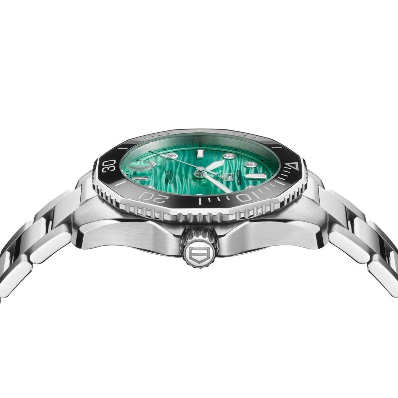 TAG HEUER AQUARACER PROFESSIONAL 300 36MM LADIES WATCH TURQUOISE WBP231K.BA0618 - Image 4