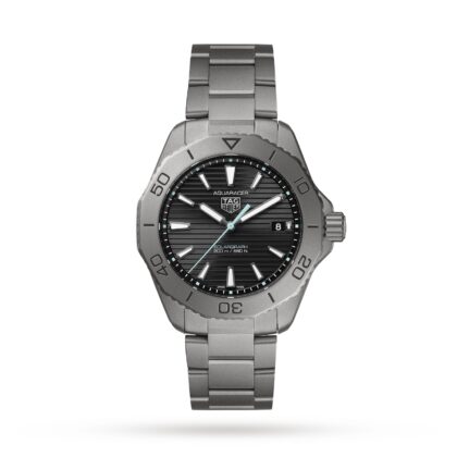 TAG HEUER AQUARACER PROFESSIONAL 200 SOLARGRAPH 40MM MENS WATCH TITANIUM WBP1180.BF0000