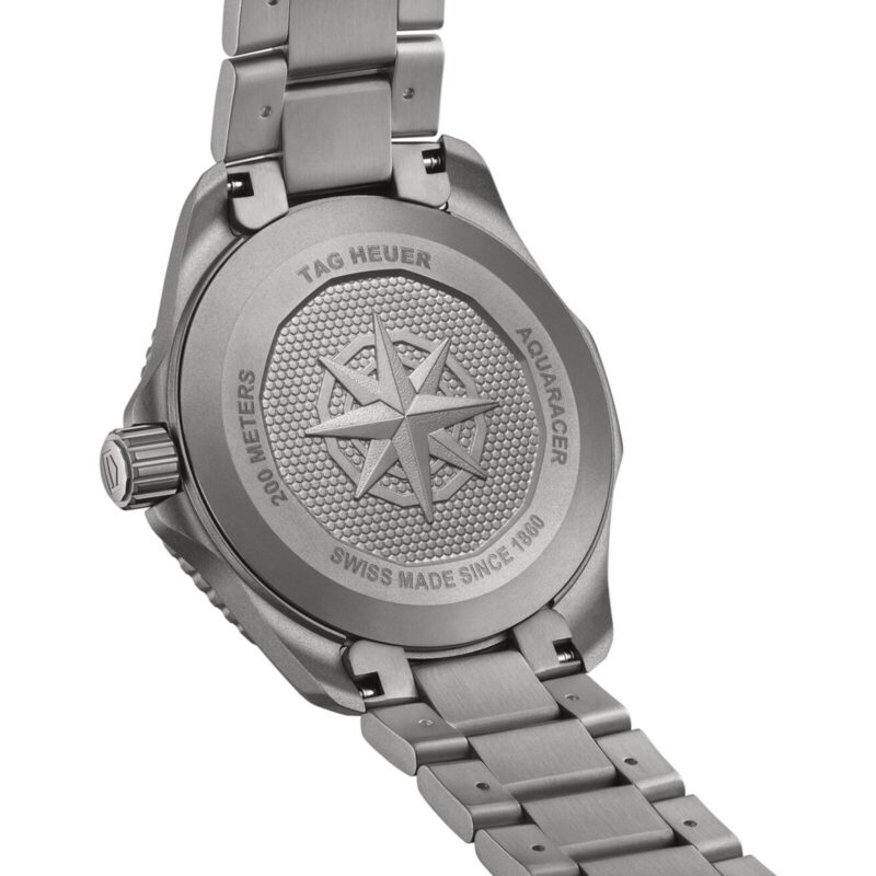 TAG HEUER AQUARACER PROFESSIONAL 200 SOLARGRAPH 40MM MENS WATCH TITANIUM WBP1180.BF0000 - Image 4