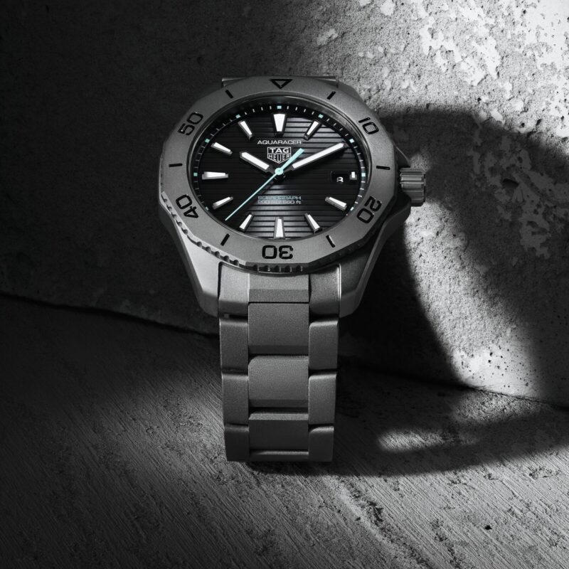TAG HEUER AQUARACER PROFESSIONAL 200 SOLARGRAPH 40MM MENS WATCH TITANIUM WBP1180.BF0000 - Image 8