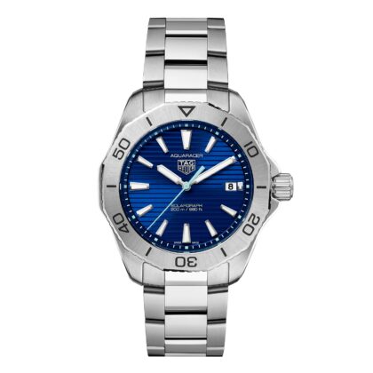 TAG HEUER AQUARACER PROFESSIONAL 200 SOLARGRAPH 40MM MENS WATCH BLUE WBP1113.BA0000
